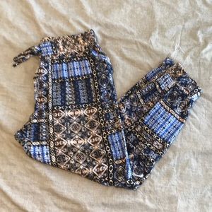 Aladdin style jogger pants